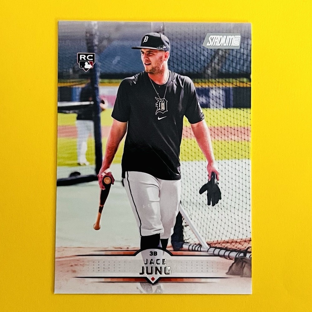 2025 Topps Stadium Club Jace Jung RC #47 Detroit Tigers Rookie Card